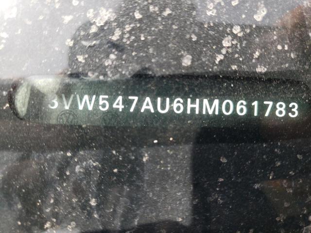3VW547AU6HM061783 - 2017 VOLKSWAGEN GTI SPORT BLACK photo 12