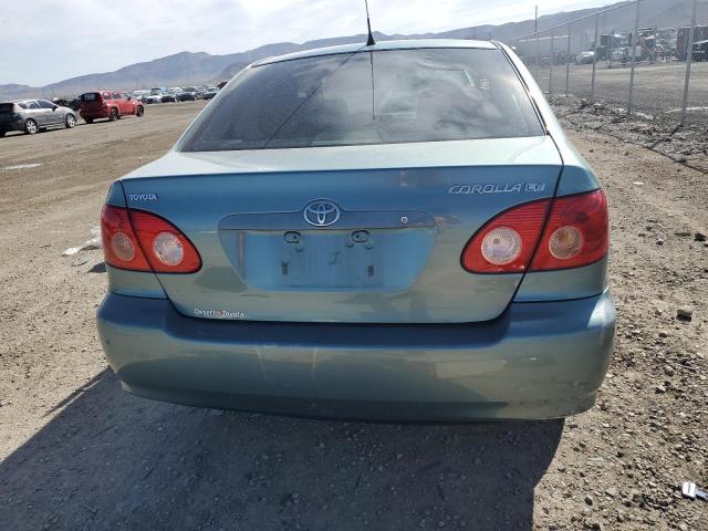 1NXBR30E36Z667606 - 2006 TOYOTA COROLLA CE GREEN photo 6