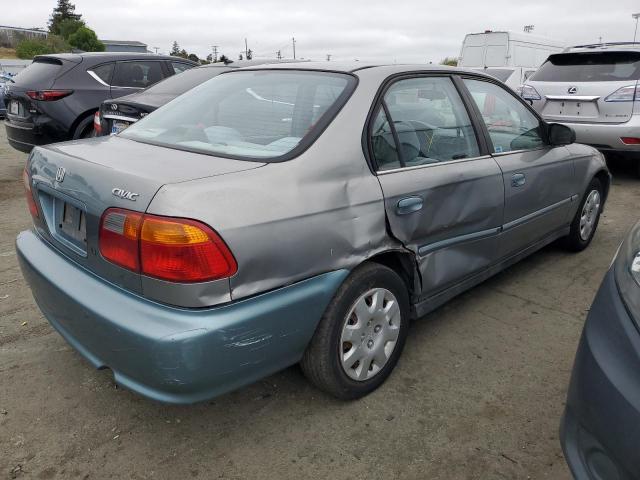 2HGEJ6619YH500091 - 2000 HONDA CIVIC BASE TURQUOISE photo 3