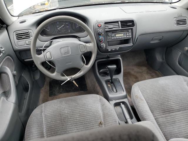 2HGEJ6619YH500091 - 2000 HONDA CIVIC BASE TURQUOISE photo 8
