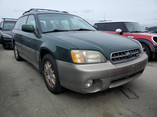 4S3BH806637607939 - 2003 SUBARU LEGACY OUTBACK H6 3.0 LL BEAN GREEN photo 4