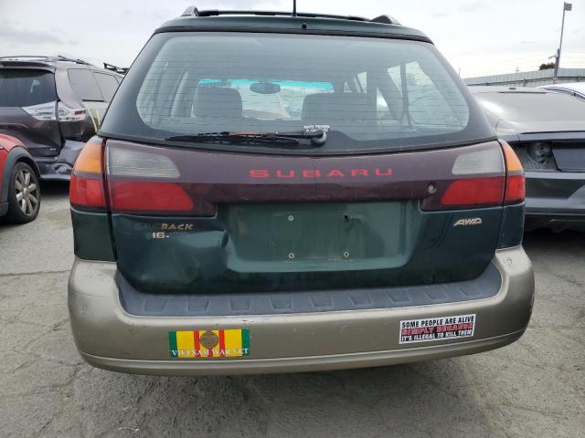 4S3BH806637607939 - 2003 SUBARU LEGACY OUTBACK H6 3.0 LL BEAN GREEN photo 6