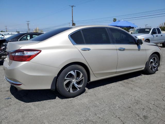 1HGCR2F34GA066265 - 2016 HONDA ACCORD LX GOLD photo 3