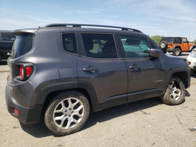 ZACCJBBB8HPG13378 - 2017 JEEP RENEGADE LATITUDE GRAY photo 3