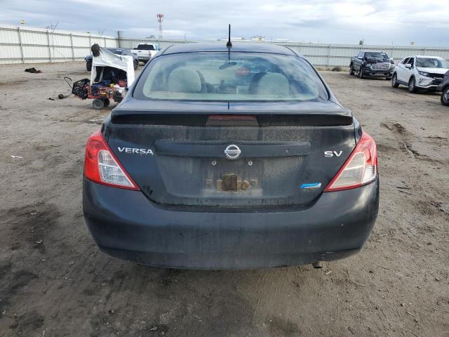 3N1CN7AP4DL887794 - 2013 NISSAN VERSA S GRAY photo 6