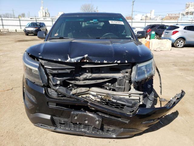 1FM5K8AR8GGB36577 - 2016 FORD EXPLORER POLICE INTERCEPTOR BLACK photo 5