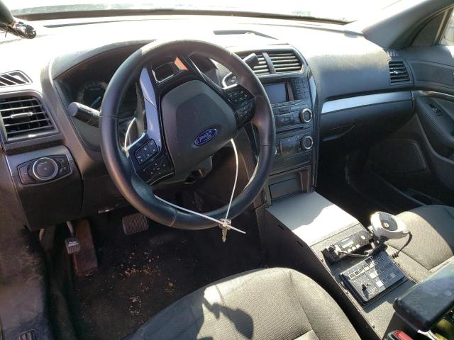 1FM5K8AR8GGB36577 - 2016 FORD EXPLORER POLICE INTERCEPTOR BLACK photo 8