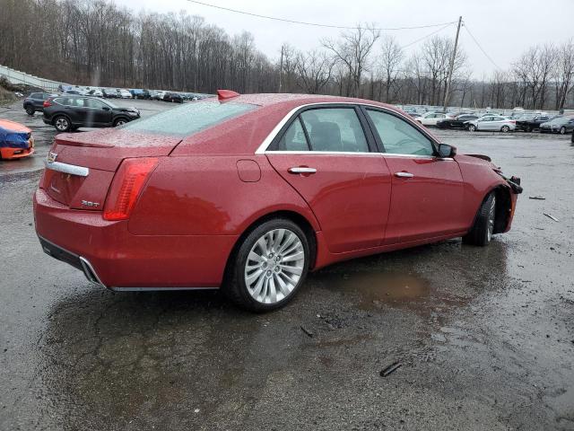 1G6AX5SS2K0102384 - 2019 CADILLAC CTS LUXURY RED photo 3