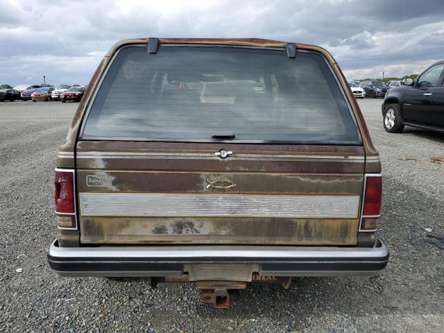 1G8CT18BXE0102634 - 1984 CHEVROLET BLAZER S10 BROWN photo 6