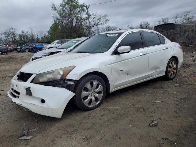 1HGCP36898A023193 - 2008 HONDA ACCORD EXL WHITE photo 1