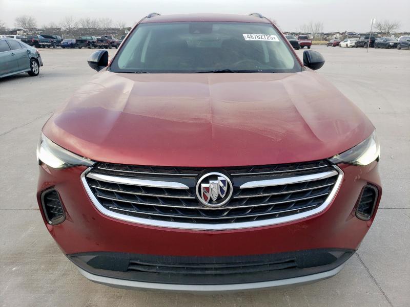 LRBFZNR42MD056229 - 2021 BUICK ENVISION ESSENCE მუქწითელი ფოტო 5