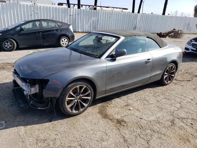 WAULFAFHXDN015495 - 2013 AUDI A5 PREMIUM PLUS GRAY photo 1