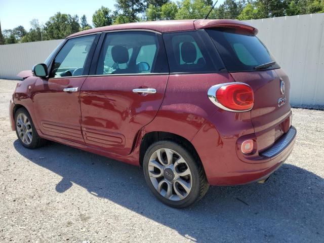 ZFBCFACH0EZ010925 - 2014 FIAT 500L LOUNGE BURGUNDY photo 2