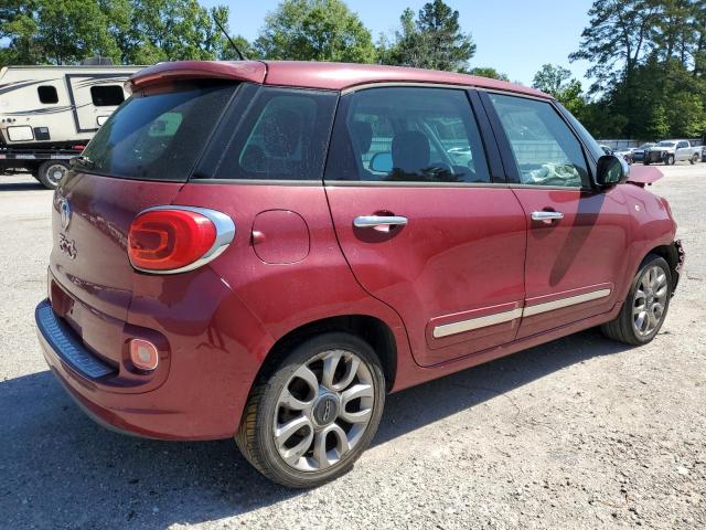 ZFBCFACH0EZ010925 - 2014 FIAT 500L LOUNGE BURGUNDY photo 3