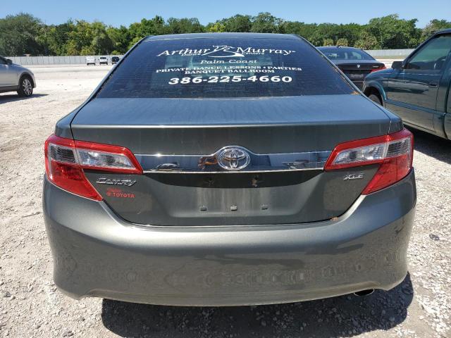 4T1BF1FK0CU609166 - 2012 TOYOTA CAMRY BASE GRAY photo 6