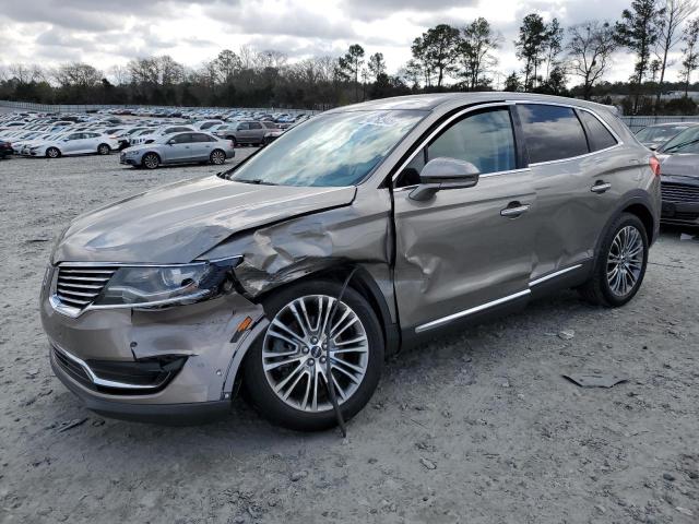 2LMTJ6LR4GBL67774 - 2016 LINCOLN MKX RESERVE GRAY photo 1