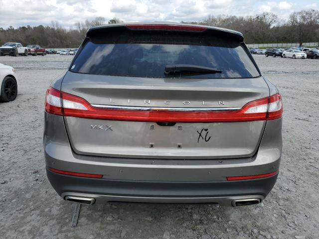 2LMTJ6LR4GBL67774 - 2016 LINCOLN MKX RESERVE GRAY photo 6