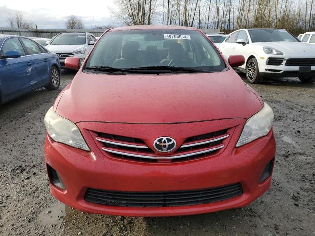 JTDBU4EE3DJ121422 - 2013 TOYOTA COROLLA BASE RED photo 5