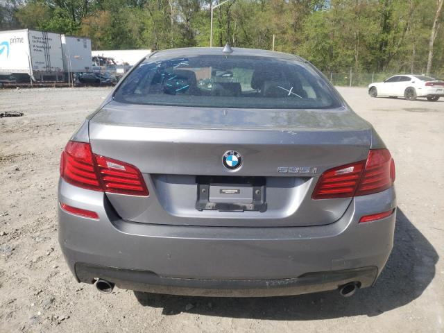 WBA5B1C59FG125704 - 2015 BMW 535 I GRAY photo 6