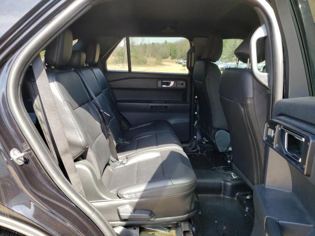 1FM5K8AB9MGA41945 - 2021 FORD EXPLORER POLICE INTERCEPTOR BLACK photo 11