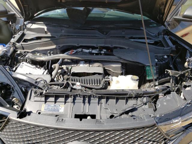 1FM5K8AB9MGA41945 - 2021 FORD EXPLORER POLICE INTERCEPTOR BLACK photo 12