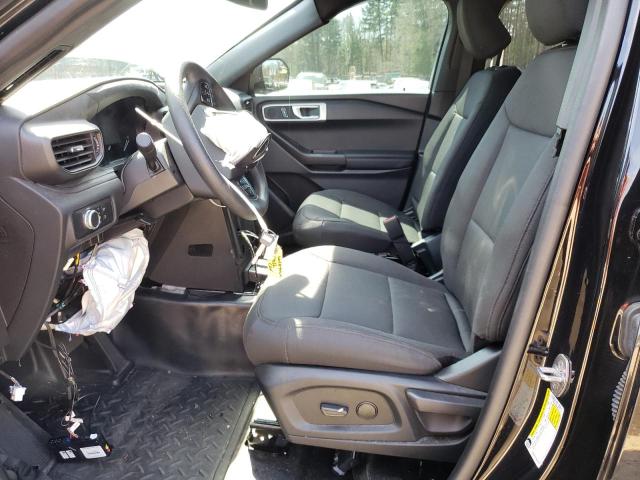 1FM5K8AB9MGA41945 - 2021 FORD EXPLORER POLICE INTERCEPTOR BLACK photo 7