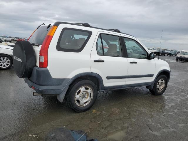 JHLRD68492C009127 - 2002 HONDA CR-V LX WHITE photo 3