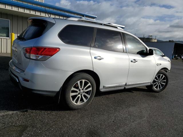 5N1AR2MN9EC611366 - 2014 NISSAN PATHFINDER S SILVER photo 3