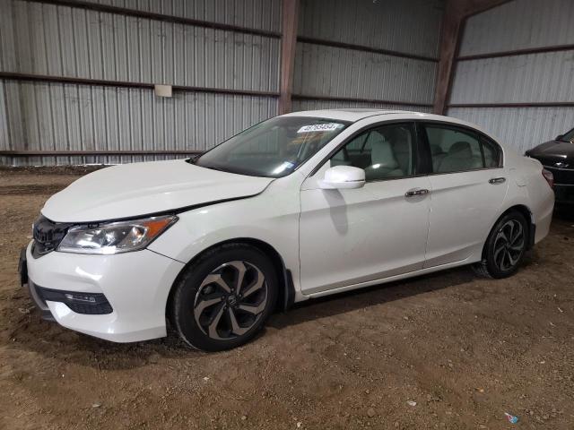 1HGCR2F71GA124979 - 2016 HONDA ACCORD EX WHITE photo 1