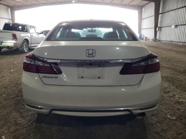 1HGCR2F71GA124979 - 2016 HONDA ACCORD EX WHITE photo 6