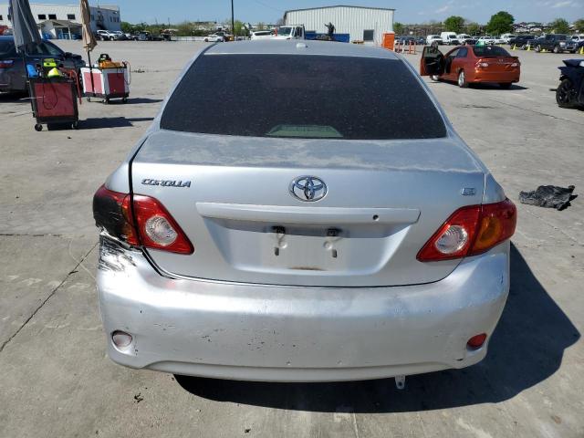 JTDBL40E29J010961 - 2009 TOYOTA COROLLA BASE SILVER photo 6