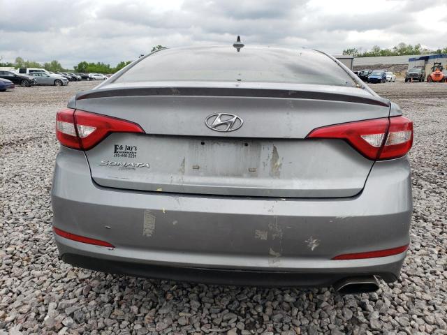 5NPE24AF8HH558462 - 2017 HYUNDAI SONATA SE GRAY photo 6