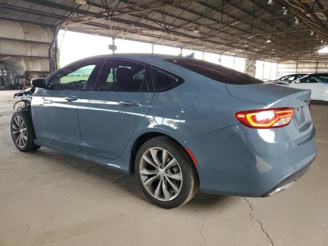 1C3CCCBG9FN635136 - 2015 CHRYSLER 200 S BLUE photo 2