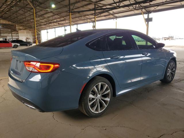 1C3CCCBG9FN635136 - 2015 CHRYSLER 200 S BLUE photo 3