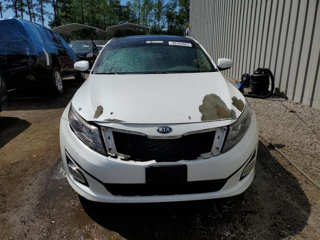 5XXGN4A79EG337145 - 2014 KIA OPTIMA EX WHITE photo 5