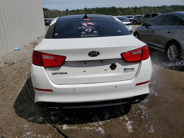 5XXGN4A79EG337145 - 2014 KIA OPTIMA EX WHITE photo 6