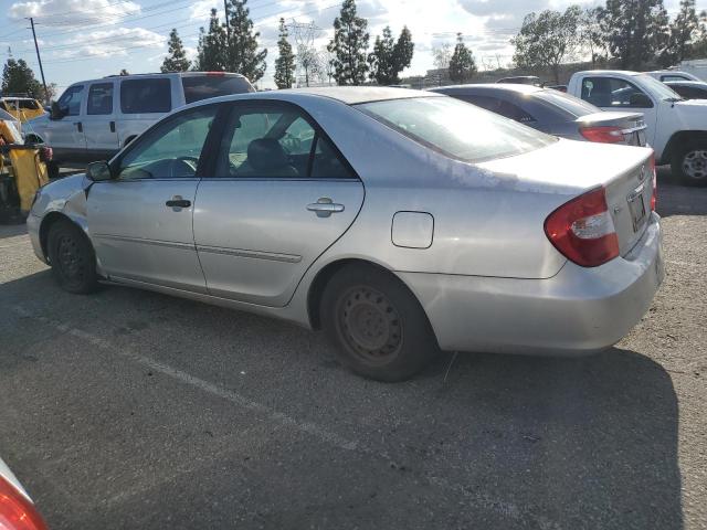 4T1BE32K73U696195 - 2003 TOYOTA CAMRY LE SILVER photo 2