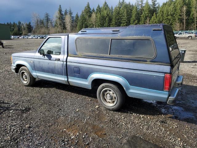 1FTCR10A0LUB41536 - 1990 FORD RANGER BLUE photo 2