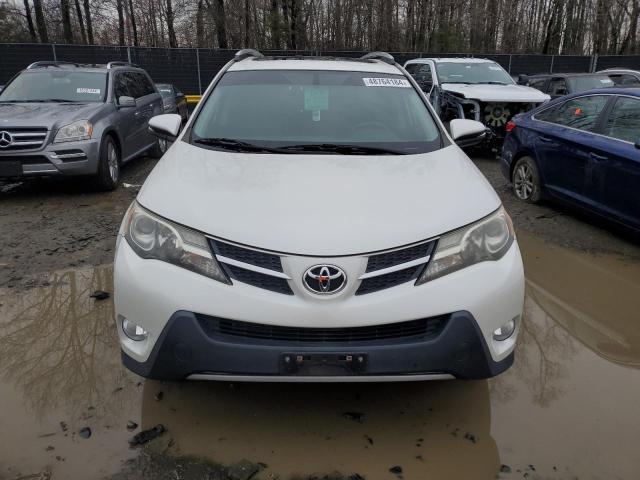 2T3DFREV5FW357512 - 2015 TOYOTA RAV4 LIMITED WHITE photo 5