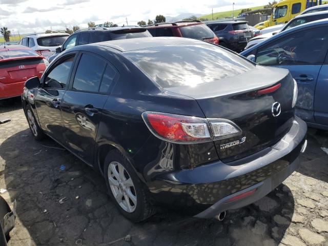 JM1BL1SG8A1145282 - 2010 MAZDA 3 I BLACK photo 2