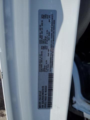 3C6LRVDG7ME570170 - 2021 RAM PROMASTER 2500 HIGH Ақ фото 14