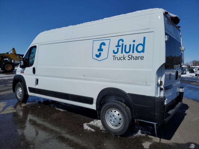 3C6LRVDG7ME570170 - 2021 RAM PROMASTER 2500 HIGH Ақ фото 2