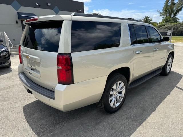 1GNSKHKCXGR351701 - 2016 CHEVROLET SUBURBAN K1500 LT TAN photo 3