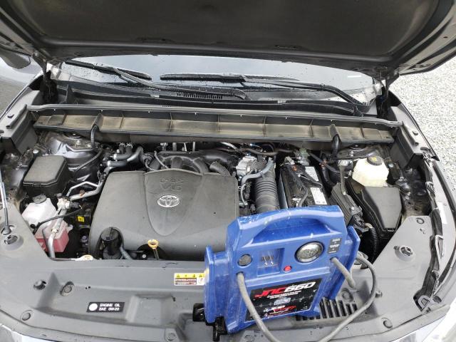 5TDGZRAH6MS535530 - 2021 TOYOTA HIGHLANDER XLE GRAY photo 12