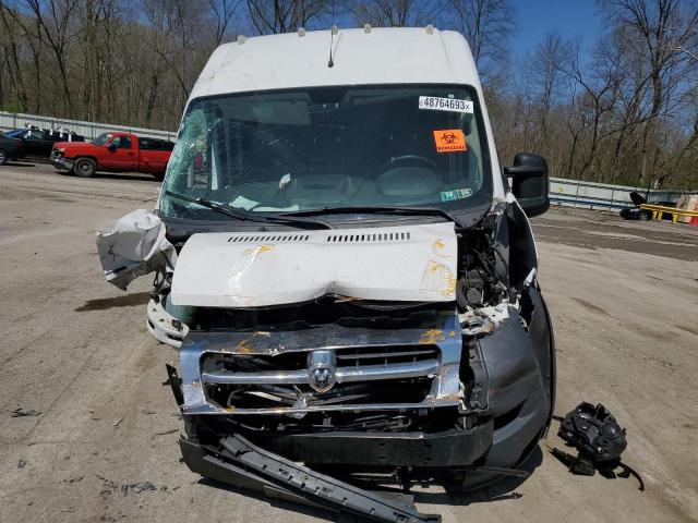 3C6TRVDG7JE100779 - 2018 RAM PROMASTER 2500 HIGH WHITE photo 5