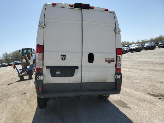 3C6TRVDG7JE100779 - 2018 RAM PROMASTER 2500 HIGH WHITE photo 6