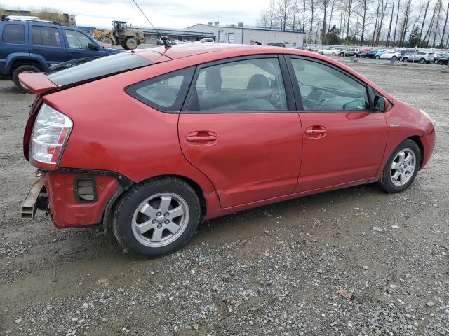 JTDKB20U077579591 - 2007 TOYOTA PRIUS RED photo 3