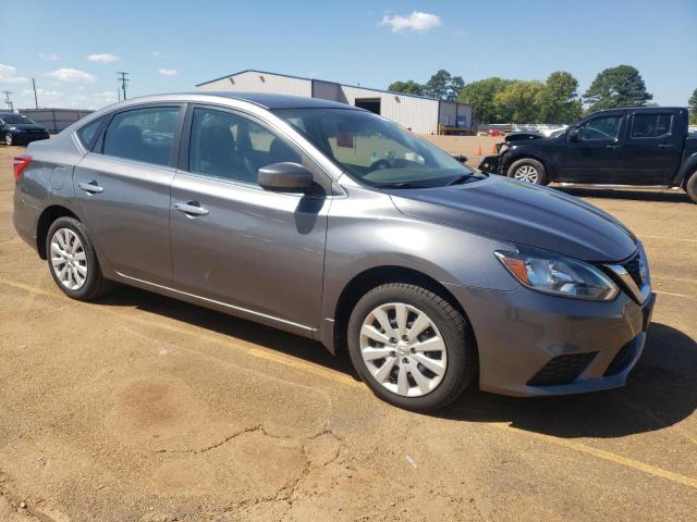 3N1AB7AP0KY396008 - 2019 NISSAN SENTRA S GRAY photo 4