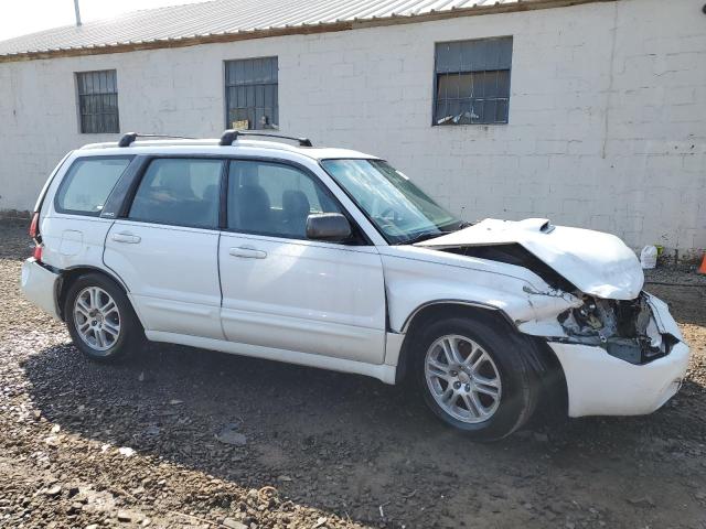 JF1SG69664H739921 - 2004 SUBARU FORESTER 2.5XT WHITE photo 4