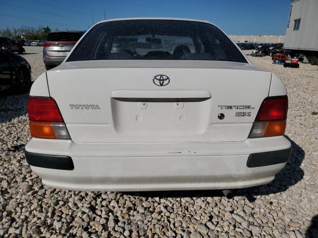 JT2BC52LXT0184235 - 1996 TOYOTA TERCEL DX WHITE photo 6